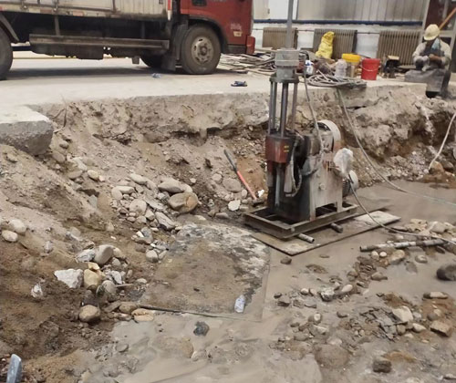九寨沟公路下沉压浆